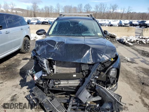 ✅ 2022 Hyundai Tucson Blue • VIN: KM8JBCA14NU072855 • Lot: 44791073. Wystawiony na Copart z przebiegiem 5 360 mil. Bezpłatny archiwum sprzedaży aukcyjnych z USA i szczegółowy raport historii pojazdu na DreamBid. Zdjęcie 5.