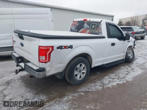 ✅ 2017 Ford F-150 XL • VIN: 1FTMF1EP9HKE13644 • Lot: 41538146. Listed on IAAI with 70,575 mi. Free auction sales archive from the USA and detailed vehicle history report at DreamBid. Image 4.