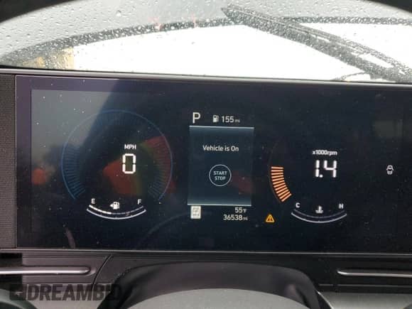 2024 Hyundai Kona SEL с VIN KM8HBCAB2RU041021, выставлен на аукционе Copart как лот 81607774 с пробегом 36 538 миль миль и Списание • Salvage title. История ставок и продаж доступна на DreamBid. Изображение 9.