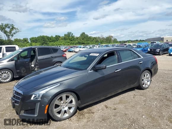 ✅ 2014 Cadillac CTS Premium AWD • VIN: 1G6AZ5S34E0150573 • Lot: 64042235. Listed on Copart with 114,370 mi. Free auction sales archive from the USA and detailed vehicle history report at DreamBid. Image 1.