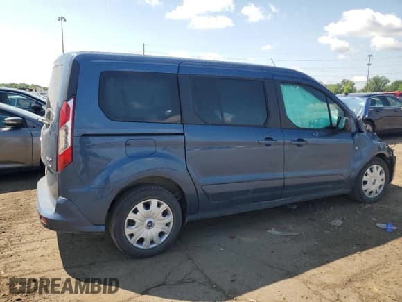 ✅ 2021 Ford Transit Connect XLT • VIN: NM0GE9F24M1487133 • Lot: 60224185. Listed on Copart with 26,631 mi. Free auction sales archive from the USA and detailed vehicle history report at DreamBid. Image 3.