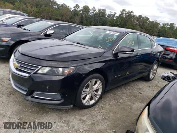 ✅ 2015 Chevrolet Impala LT • VIN: 2G1125S36F9182071 • Лот: 71079694. Опубликован ранее на Copart с пробегом 142 623 миль. Бесплатный доступ к архиву аукционных продаж из США и подробный отчёт об истории автомобиля на DreamBid. Изображение 1.