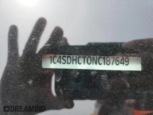 ✅ 2021 Dodge Durango • VIN: NJ1576E • Лот: 58239815. Опубликован ранее на Copart с пробегом 47 361 миль. Бесплатный доступ к архиву аукционных продаж из США и подробный отчёт об истории автомобиля на DreamBid. Изображение 13.