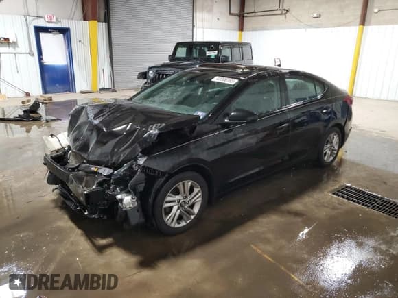 ✅ 2019 Hyundai Elantra SEL • VIN: KMHD84LF1KU784018 • Lot: 42206165. Listed on Copart with Not provided. Free auction sales archive from the USA and detailed vehicle history report at DreamBid. Image 1.