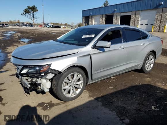 ✅ 2018 Chevrolet Impala LT • VIN: 2G1105S33J9165419 • Lot: 89479505. Listed on Copart with 113,572 mi. Free auction sales archive from the USA and detailed vehicle history report at DreamBid. Image 1.