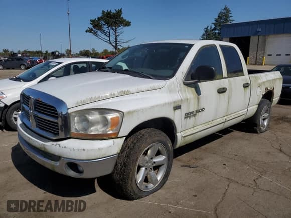 ✅ 2006 Dodge 1500 SLT • VIN: 1D7HU18256S629159 • Lot: 71944545. Listed on Copart with 141,185 mi. Free auction sales archive from the USA and detailed vehicle history report at DreamBid. Image 1.