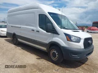 ✅ 2023 Ford Transit Cargo • VIN: 1FTBR3X83PKA70005 • Lot: 42949959. Listed on IAAI with 53,215 mi. Free auction sales archive from the USA and detailed vehicle history report at DreamBid. Image 1.