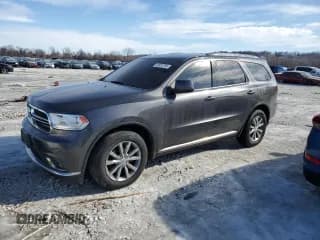 ✅ 2018 Dodge Durango SXT • VIN: 1C4RDJAG5JC161683 • Lot: 42057255. Listed on Copart with 105,463 mi. Free auction sales archive from the USA and detailed vehicle history report at DreamBid. Image 1.