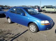 ✅ 2006 Chevrolet Aveo LS • VIN: KL1TD56686B632243 • Lot: 49090215. Wystawiony na Copart z przebiegiem 65 848 mil. Bezpłatny archiwum sprzedaży aukcyjnych z USA i szczegółowy raport historii pojazdu na DreamBid. Zdjęcie 4.