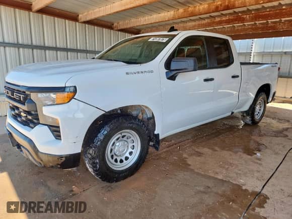 2022 Chevrolet Silverado 1500 Work Truck with VIN 1GCRDAED8NZ506143, listed as a Copart auction lot 71287075 with 64,414 mi miles and Clean title. Bid and sale history available at DreamBid. Image 1.