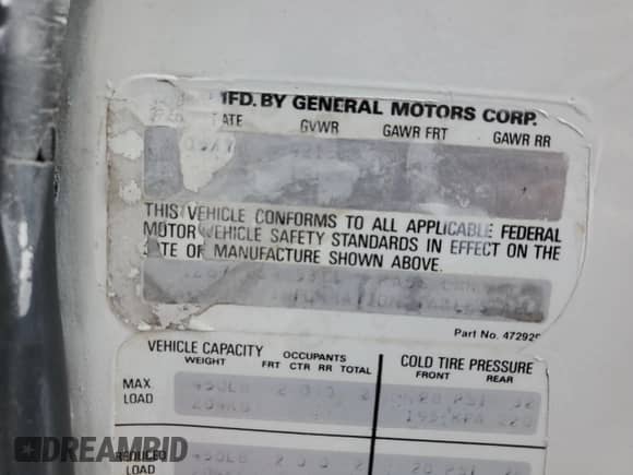 1978 Chevrolet Corvette z VIN 1Z87L8S425311, wystawiony jako Copart lot #41871705 z przebiegiem 71 787 mil mil oraz Szkoda całkowita • Salvage title. Historia ofert i sprzedaży dostępna na DreamBid. Obrazek 12.