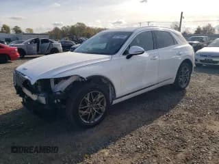 ✅ 2023 Genesis GV70 2.5T • VIN: KMUMADTB0PU137362 • Lot: 82779885. Listed on Copart with 19,899 mi. Free auction sales archive from the USA and detailed vehicle history report at DreamBid. Image 1.