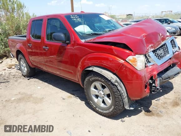 ✅ 2013 Nissan Frontier SV • VIN: 1N6AD0EV4DN755882 • Lot: 42965964. Listed on IAAI with 117,459 mi. Free auction sales archive from the USA and detailed vehicle history report at DreamBid. Image 1.