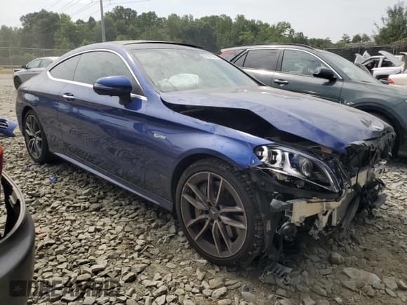 ✅ 2021 Mercedes-Benz C 43 AMG • VIN: W1KWJ6EB3MG096908 • Lot: 67187194. Listed on Copart with 25,240 mi. Free auction sales archive from the USA and detailed vehicle history report at DreamBid. Image 4.