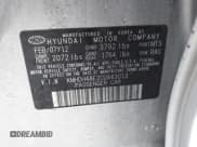 ✅ 2012 Hyundai Elantra GLS • VIN: KMHDH4AE2CU443013 • Lot: 43593422. Listed on IAAI with 169,609 mi. Free auction sales archive from the USA and detailed vehicle history report at DreamBid. Image 9.