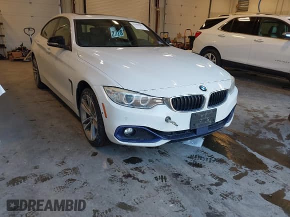 ✅ 2015 BMW 4 Series 428i xDrive • VIN: WBA4A7C55FD414498 • Lot: 41366553. Listed on IAAI with 117,130 mi. Free auction sales archive from the USA and detailed vehicle history report at DreamBid. Image 1.