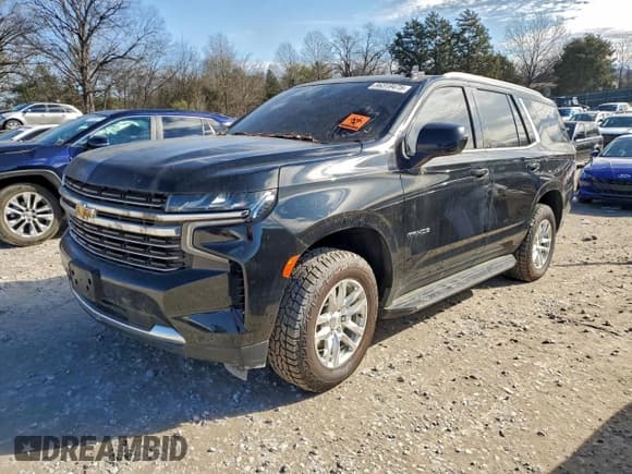 ✅ 2022 Chevrolet Tahoe LT • VIN: 1GNSKNKD9NR184221 • Lot: 96319475. Listed on Copart with Not provided. Free auction sales archive from the USA and detailed vehicle history report at DreamBid. Image 1.