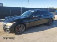 ✅ 2017 Infiniti Q50 Red Sport 400 • VIN: JN1FV7AR5HM871906 • Lot: 81828335. Listed on Copart with 104,980 mi. Free auction sales archive from the USA and detailed vehicle history report at DreamBid. Image 1.