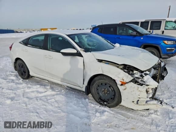 ✅ 2018 Honda Civic LX • VIN: 2HGFC2F51JH043583 • Lot: 95067065. Listed on Copart with 87,558 mi. Free auction sales archive from the USA and detailed vehicle history report at DreamBid. Image 4.