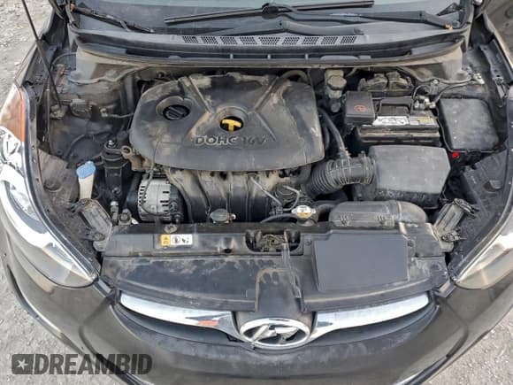✅ 2013 Hyundai Elantra GLS • VIN: 5NPDH4AE1DH383404 • Lot: 95473635. Listed on Copart with 187,406 mi. Free auction sales archive from the USA and detailed vehicle history report at DreamBid. Image 11.