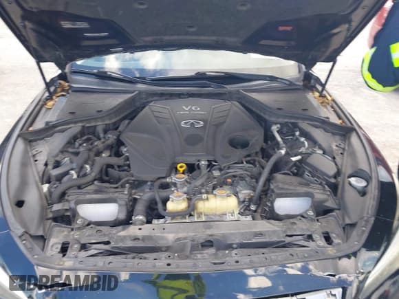 ✅ 2021 Infiniti Q50 Luxe • VIN: JN1EV7BPXMM700359 • Lot: 43506060. Wystawiony na IAAI z przebiegiem 107 000 mil. Bezpłatny archiwum sprzedaży aukcyjnych z USA i szczegółowy raport historii pojazdu na DreamBid. Zdjęcie 10.