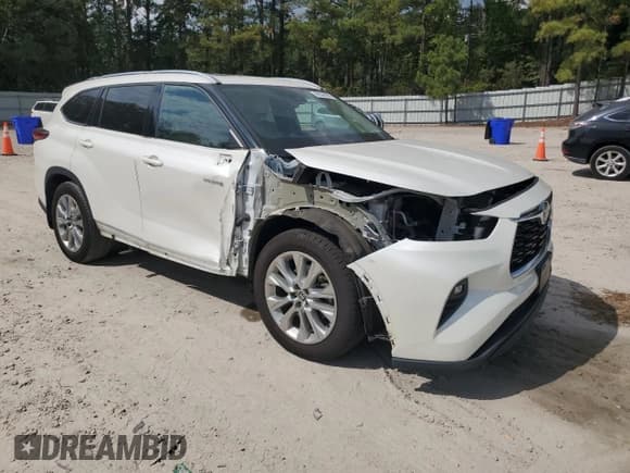 ✅ 2021 Toyota Highlander Hybrid Limited • VIN: 5TDDBRCH3MS532671 • Лот: 82084065. Опубликован ранее на Copart с пробегом 87 476 миль. Бесплатный доступ к архиву аукционных продаж из США и подробный отчёт об истории автомобиля на DreamBid. Изображение 4.