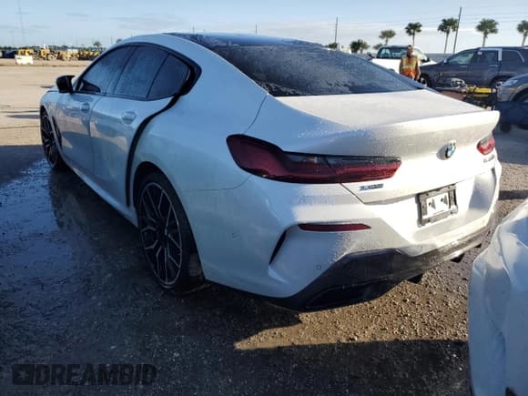 ✅ 2024 BMW 8 Series M850i • VIN: WBAGV8C06RCR92096 • Lot: 75088224. Listed on Copart with Not provided. Free auction sales archive from the USA and detailed vehicle history report at DreamBid. Image 2.