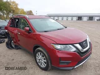 ✅ 2018 Nissan Rogue SV • VIN: 5N1AT2MV8JC842643 • Lot: 43568640. Wystawiony na IAAI z przebiegiem 45 110 mil. Bezpłatny archiwum sprzedaży aukcyjnych z USA i szczegółowy raport historii pojazdu na DreamBid. Zdjęcie 1.