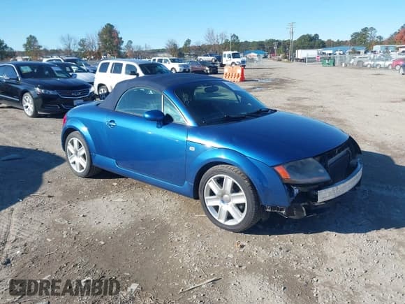 ✅ 2003 Audi TT • VIN: TRUTC28N431018179 • Лот: 43661018. Опубликован ранее на IAAI с пробегом 106 955 миль. Бесплатный доступ к архиву аукционных продаж из США и подробный отчёт об истории автомобиля на DreamBid. Изображение 1.