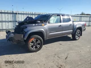 ✅ 2018 Toyota Tacoma SR5 • VIN: 5TFCZ5ANXJX161085 • Lot: 91068305. Listed on Copart with 173,125 mi. Free auction sales archive from the USA and detailed vehicle history report at DreamBid. Image 1.