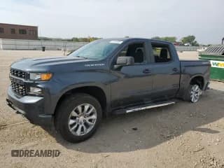 ✅ 2019 Chevrolet Silverado 1500 Custom • VIN: 3GCPYBEH5KG304487 • Lot: 81241935. Listed on Copart with 100,556 mi. Free auction sales archive from the USA and detailed vehicle history report at DreamBid. Image 1.