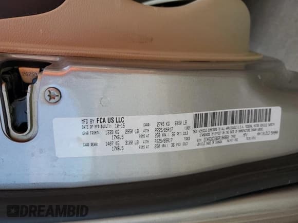 ✅ 2016 Dodge Grand Caravan SXT • VIN: 2C4RDGCG8GR180860 • Lot: 90994965. Listed on Copart with 155,109 mi. Free auction sales archive from the USA and detailed vehicle history report at DreamBid. Image 13.