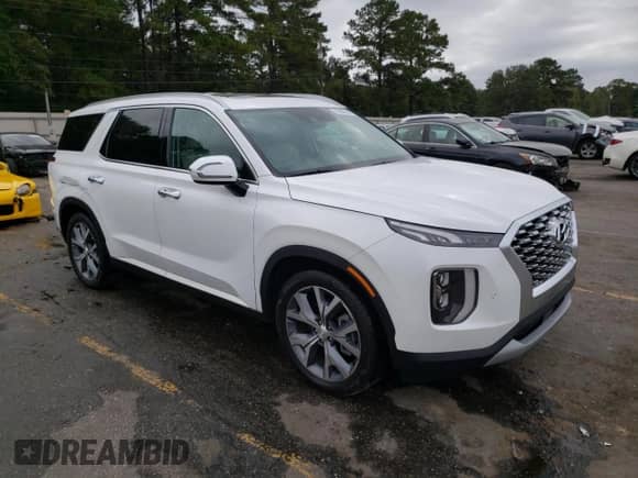2020 Hyundai Palisade SEL с VIN KM8R44HE0LU144434, выставлен на аукционе Copart как лот 75959044 с пробегом 87 886 миль миль и Списание • Salvage title. История ставок и продаж доступна на DreamBid. Изображение 4.