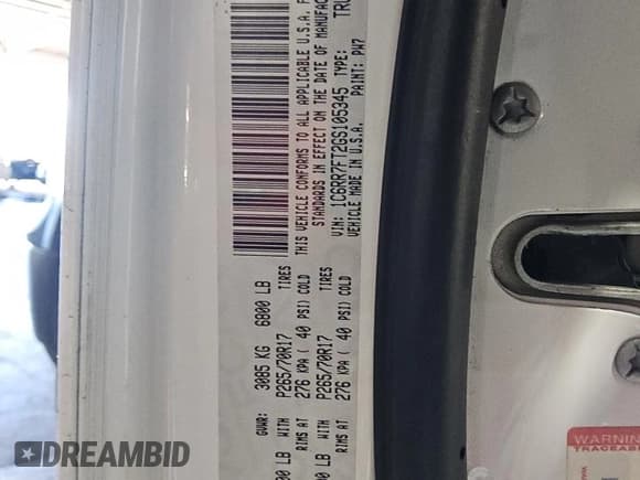 ✅ 2016 Ram 1500 Tradesman • VIN: 1C6RR7FT2GS105345 • Lot: 83836575. Wystawiony na Copart z przebiegiem 99 526 mil. Bezpłatny archiwum sprzedaży aukcyjnych z USA i szczegółowy raport historii pojazdu na DreamBid. Zdjęcie 12.
