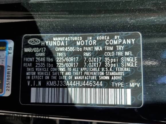 2017 Hyundai Tucson SE с VIN KM8J33A44HU446344, выставлен на аукционе Copart как лот 90366485 с пробегом 137 599 миль миль и Чистый • Clean title. История ставок и продаж доступна на DreamBid. Изображение 13.
