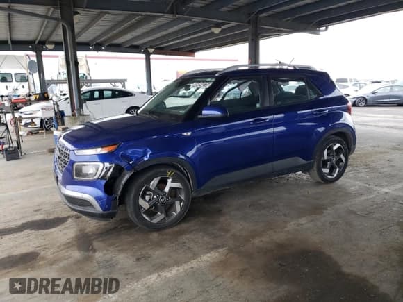 ✅ 2023 Hyundai Venue SEL • VIN: KMHRC8A35PU252699 • Lot: 48494215. Listed on Copart with 35,651 mi. Free auction sales archive from the USA and detailed vehicle history report at DreamBid. Image 1.