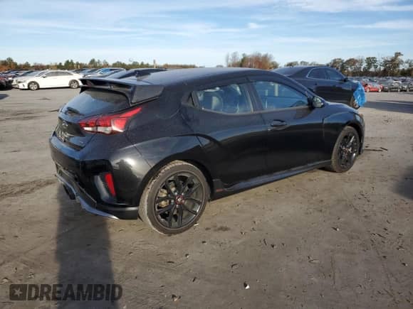 2019 Hyundai Veloster Turbo R-Spec с VIN KMHTH6AB6KU011570, выставлен на аукционе Copart как лот 79187734 с пробегом 80 933 миль миль и Списание • Salvage title. История ставок и продаж доступна на DreamBid. Изображение 3.