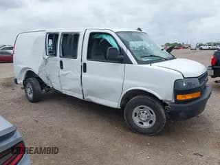 ✅ 2021 Chevrolet Express Cargo • VIN: 1GCWGAF77M1311800 • Lot: 42103646. Listed on IAAI with 129,732 mi. Free auction sales archive from the USA and detailed vehicle history report at DreamBid. Image 1.