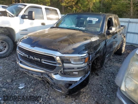 ✅ 2019 Ram 1500 Big Horn • VIN: 1C6SRFFT7KN654977 • Lot: 86825825. Wystawiony na Copart z przebiegiem 94 239 mil. Bezpłatny archiwum sprzedaży aukcyjnych z USA i szczegółowy raport historii pojazdu na DreamBid. Zdjęcie 1.