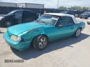 ✅ 1992 Ford Mustang LX Sport • VIN: 1FACP44E9NF130150 • Lot: 80259085. Listed on Copart with 9,424 mi. Free auction sales archive from the USA and detailed vehicle history report at DreamBid. Image 1.