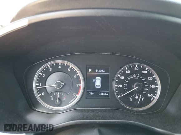 ✅ 2019 Hyundai Santa Fe SE • VIN: 5NMS2CAD5KH115167 • Lot: 48604034. Wystawiony na Copart z przebiegiem 72 563 mil. Bezpłatny archiwum sprzedaży aukcyjnych z USA i szczegółowy raport historii pojazdu na DreamBid. Zdjęcie 9.