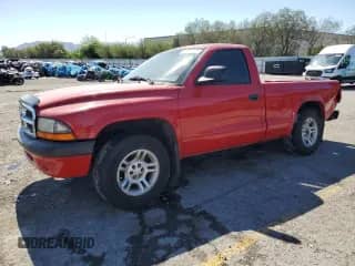 2004 Dodge Dakota z VIN 1D7FL36N14S638330, wystawiony jako Copart lot #56381505 z przebiegiem 142 873 mil mil oraz Szkoda całkowita • Salvage title. Historia ofert i sprzedaży dostępna na DreamBid. Obrazek 1.