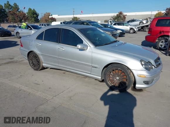✅ 2005 Mercedes-Benz C 230 Kompressor • VIN: WDBRF40JX5F583704 • Lot: 43802413. Listed on IAAI with Not provided. Free auction sales archive from the USA and detailed vehicle history report at DreamBid. Image 1.