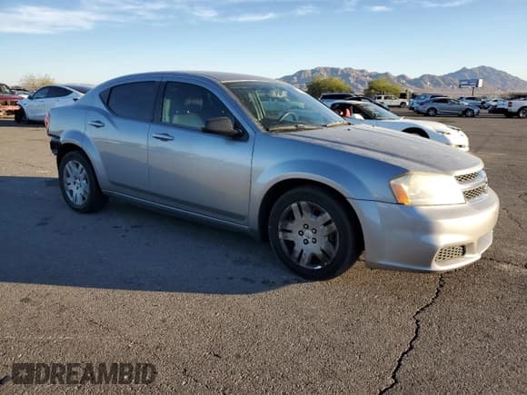✅ 2013 Dodge Avenger SE • VIN: 1C3CDZAB7DN615759 • Лот: 78684394. Опубликован ранее на Copart с пробегом 117 913 миль. Бесплатный доступ к архиву аукционных продаж из США и подробный отчёт об истории автомобиля на DreamBid. Изображение 4.