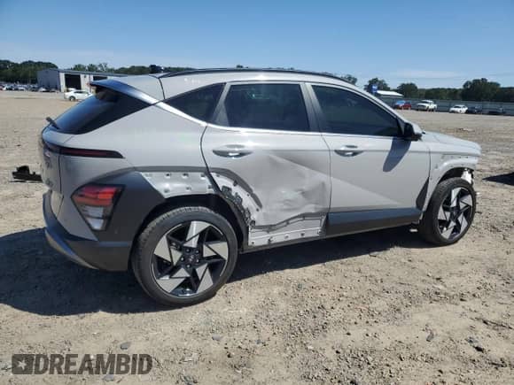 2024 Hyundai Kona Limited with VIN KM8HE3A37RU184899, listed as a Copart auction lot 71785135 with 10,803 mi miles and Salvage title. Bid and sale history available at DreamBid. Image 3.