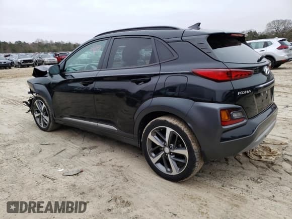 ✅ 2019 Hyundai Kona Limited • VIN: KM8K3CA51KU386852 • Лот: 48180354. Опубликован ранее на Copart с пробегом 68 384 миль. Бесплатный доступ к архиву аукционных продаж из США и подробный отчёт об истории автомобиля на DreamBid. Изображение 2.