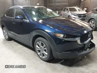 ✅ 2024 Mazda CX-30 S Carbon Edition • VIN: 3MVDMBCM7RM713115 • Lot: 42683387. Listed on IAAI with 9,387 mi. Free auction sales archive from the USA and detailed vehicle history report at DreamBid. Image 1.
