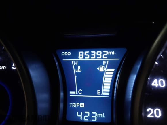 ✅ 2012 Hyundai Veloster w/Gray Int • VIN: KMHTC6AD0CU023182 • Lot: 41129872. Wystawiony na IAAI z przebiegiem 85 392 mil. Bezpłatny archiwum sprzedaży aukcyjnych z USA i szczegółowy raport historii pojazdu na DreamBid. Zdjęcie 15.