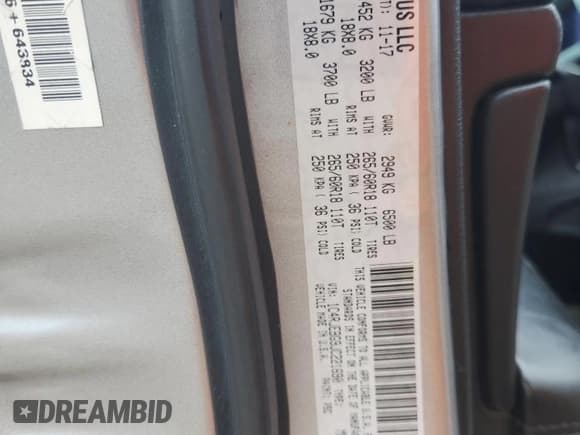 ✅ 2018 Jeep Grand Cherokee Limited • VIN: 1C4RJEBG9JC221690 • Lot: 80305975. Listed on Copart with 131,453 mi. Free auction sales archive from the USA and detailed vehicle history report at DreamBid. Image 13.