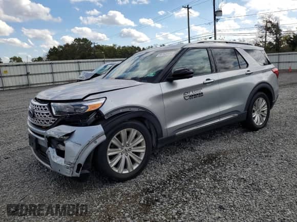 2020 Ford Explorer Limited with VIN 1FMSK7FH7LGA44495, listed as a Copart auction lot 85762205 with 97,093 mi miles and Salvage title. Bid and sale history available at DreamBid. Image 1.
